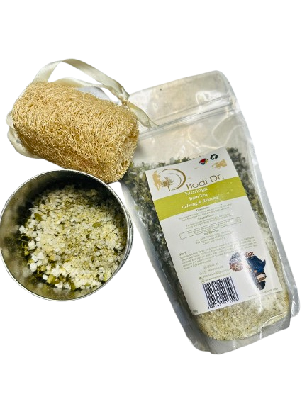 Moringa Bath Salt – Nourish, Detox & Relax Naturally